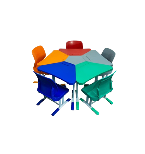 Círculo Conjunto Pentágono Infantil