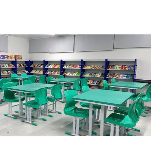 Conjunto Biblioteca 1,20 x 0,80 cm