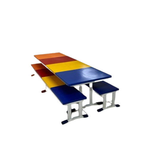 Conjunto Refeitório com Bancos Adulto - 2,40 x 0,80 cm
