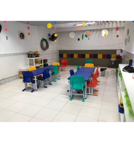 Conjunto Slim Coletivo Maternal - 6 Cadeiras