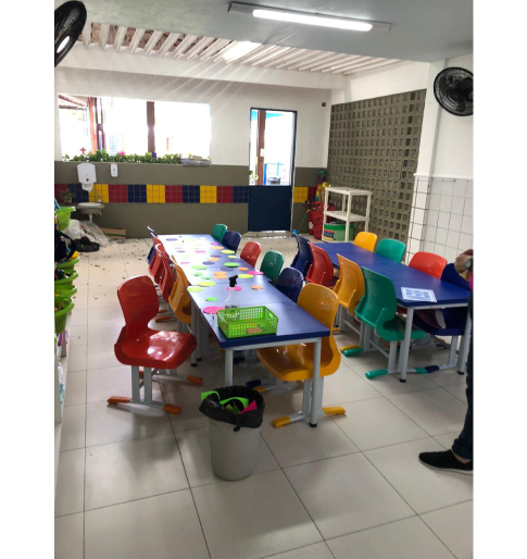 Conjunto Slim Coletivo Adulto - 10 Cadeiras