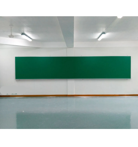 Quadro Verde Quadriculado Reto - Lousa Profissional- Moldura Frisada