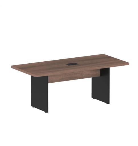 Mesa de Reunião Retangular c/ Power Box