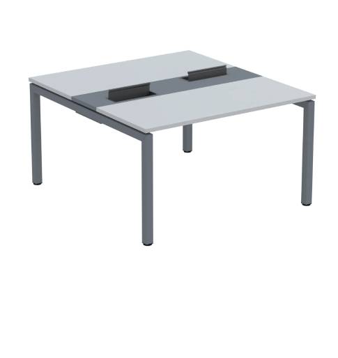 Mesa Plataforma 1400 Dupla 02 Pessoas - Pé Aço