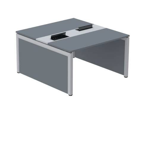 Mesa Plataforma 1400 Dupla 02 Pessoas - Pé Painel