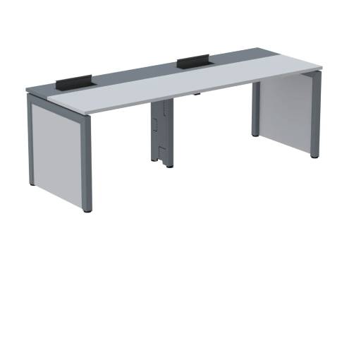 Mesa Plataforma Simples 02 Pessoas - Pé Painel