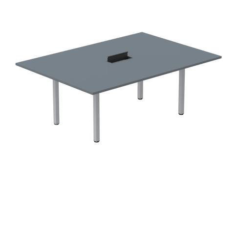 Mesa Reunião 2000 - Pé Aço