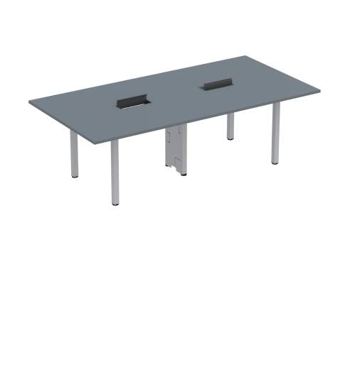 Mesa Reunião 3200 - Pé Aço